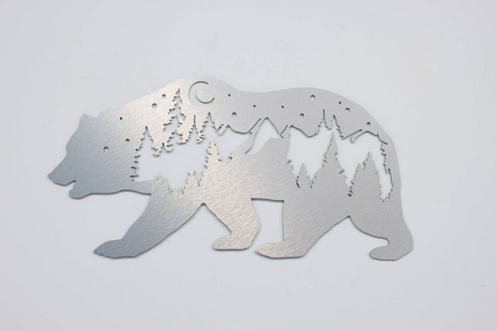 Bear - Metal Wall Art - MetalPlex
