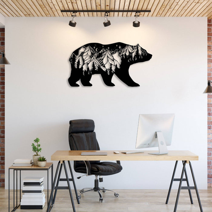 Bear Mountain - Metal Wall Art - MetalPlex