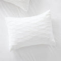 Belamy Standard White Pleated Sham - Crate and Barrel Philippines