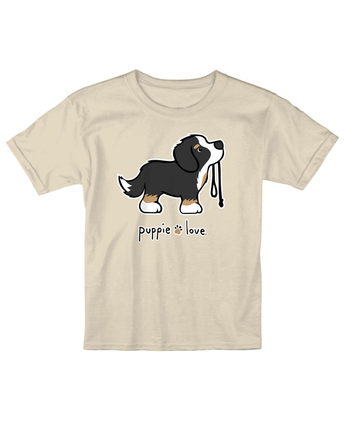 BERNESE MOUNTAIN DOG PUP, YOUTH SS PUPPIE LOVE