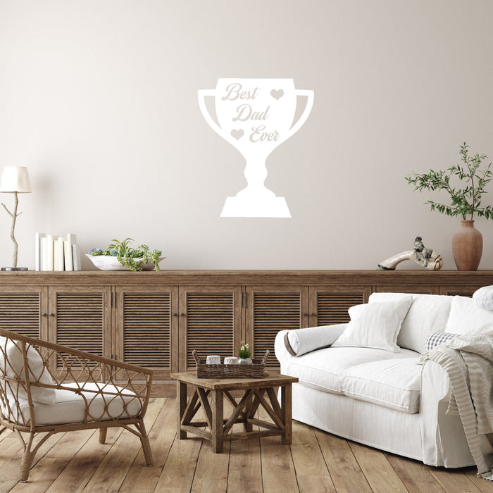 Best Dad - Metal Wall Art