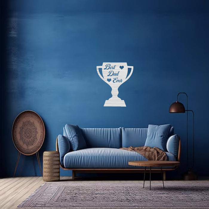 Best Dad - Metal Wall Art