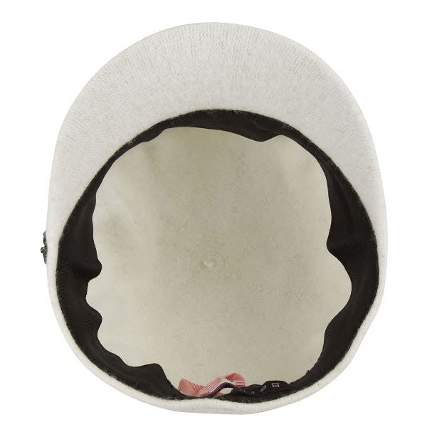 Betmar - Crystal Fashion Cap White (Inside)