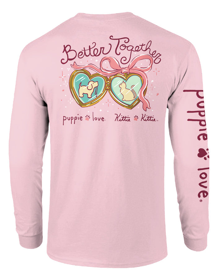 BETTER TOGETHER, ADULT LS PUPPIE LOVE x KITTIE KITTIE
