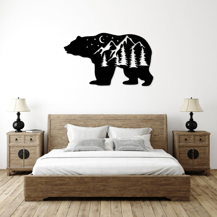 Big Bear - Metal Wall Art - MetalPlex