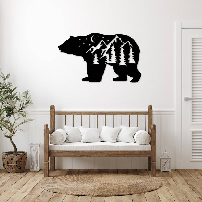 Big Bear - Metal Wall Art - MetalPlex