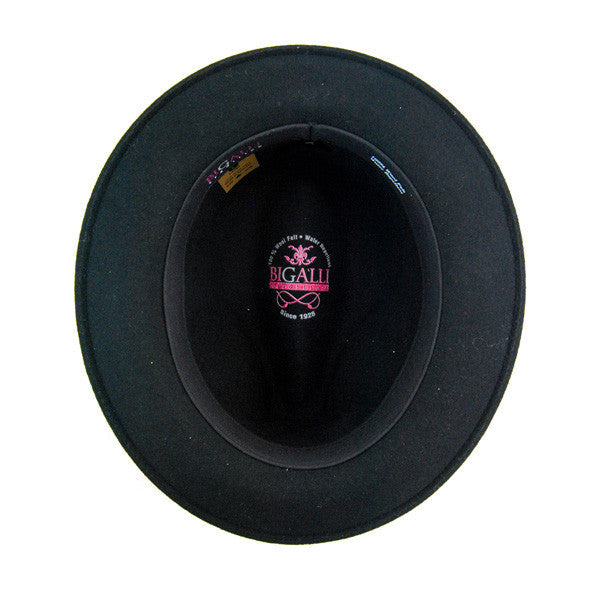 Bigalli - Milano Wool Felt Fedora Hat Inside