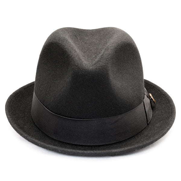 Bigalli - Stingy Brim Milano Felt Fedora - Front