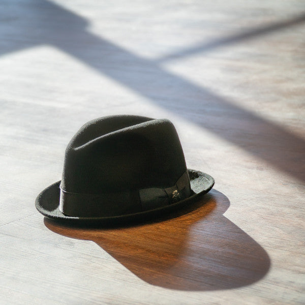 Bigalli - Stingy Brim Milano Felt Fedora - Stock Image