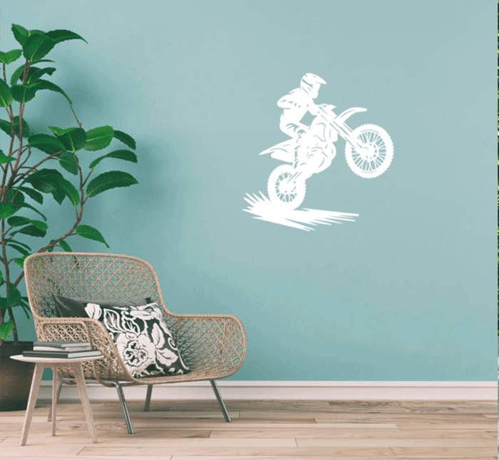 Biker Metal Wall Art