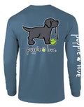 BLACK LAB PUP, ADULT LS PUPPIE LOVE