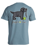 BLACK LAB PUP PUPPIE LOVE