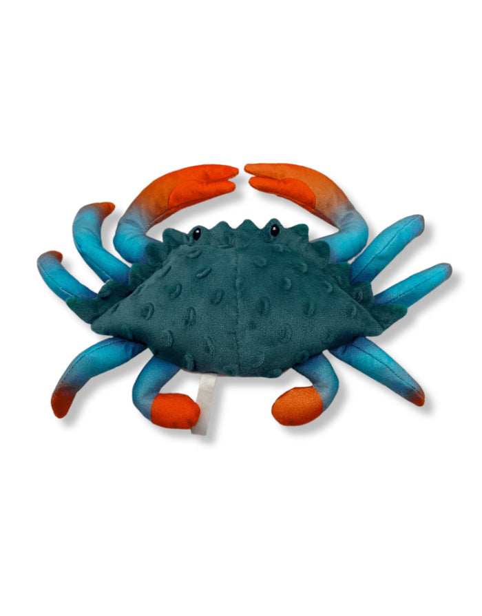BLUE CRAB PLUSH DOG TOY ROUTE ONE APPAREL