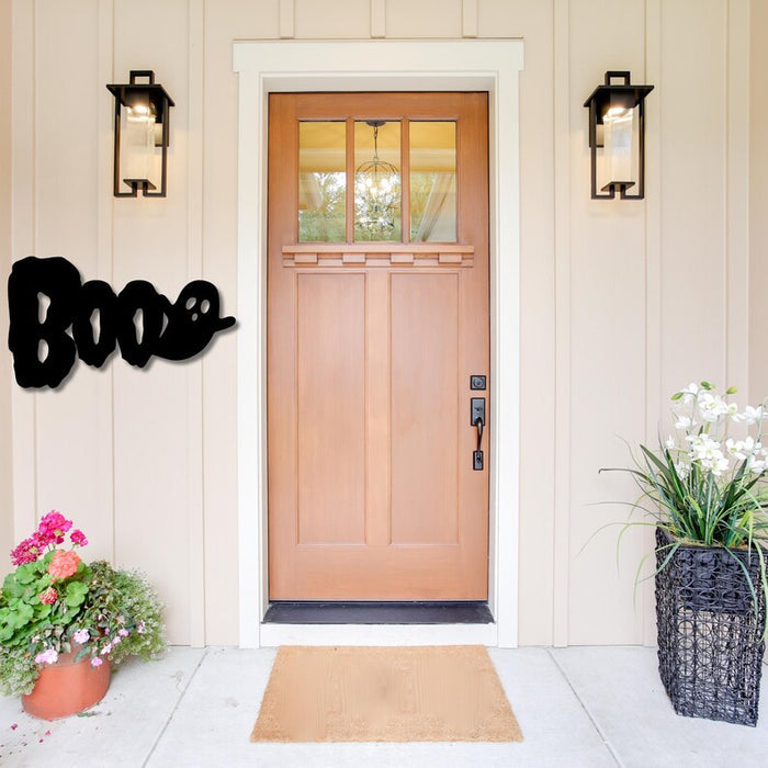 Boo Halloween - Metal Wall Art