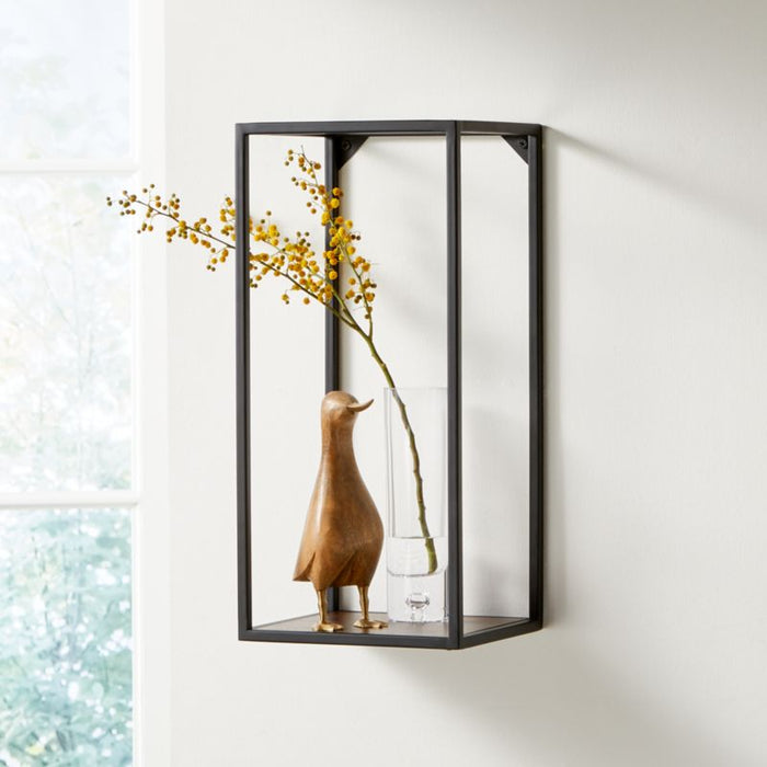 Booker Tall Rectangle Wall Display Shelf