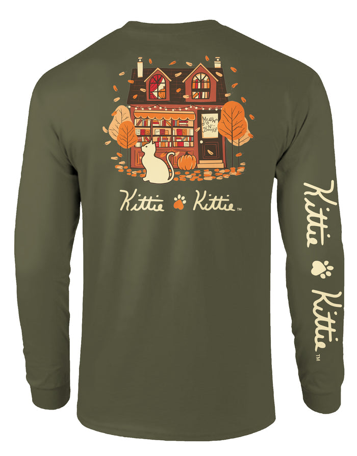 BOOKSTORE KITTIE, ADULT LS KITTIE KITTIE
