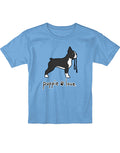 BOSTON TERRIER PUP, YOUTH SS (FF) PUPPIE LOVE