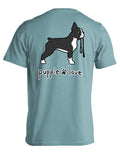 BOSTON TERRIER PUP PUPPIE LOVE
