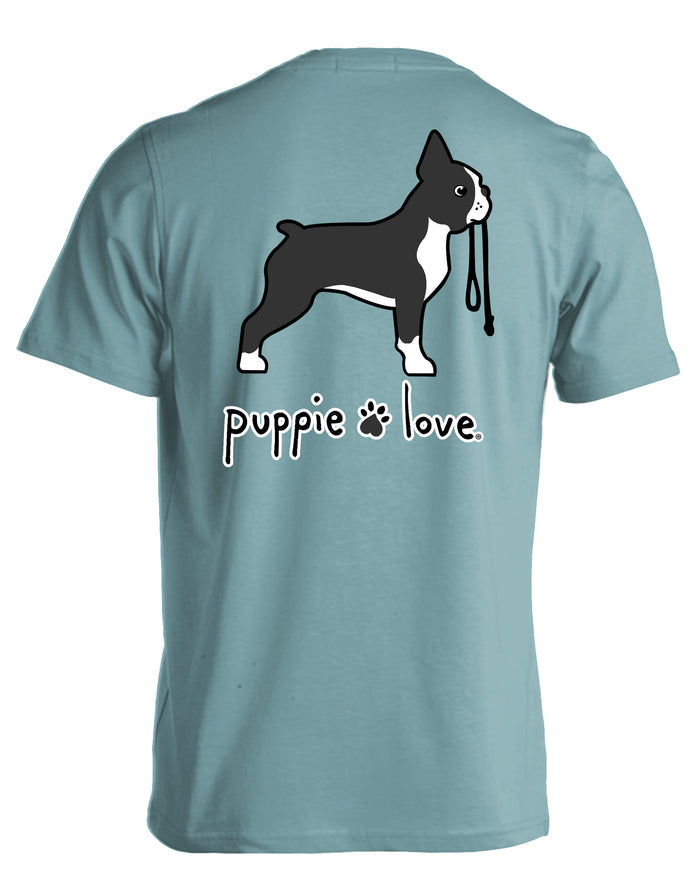 BOSTON TERRIER PUP PUPPIE LOVE