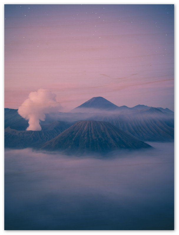 16" x 12" / Wood