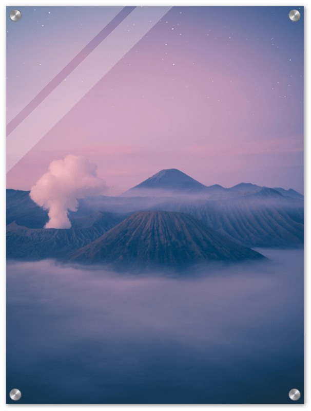 Brown Mountains - Print - MetalPlex