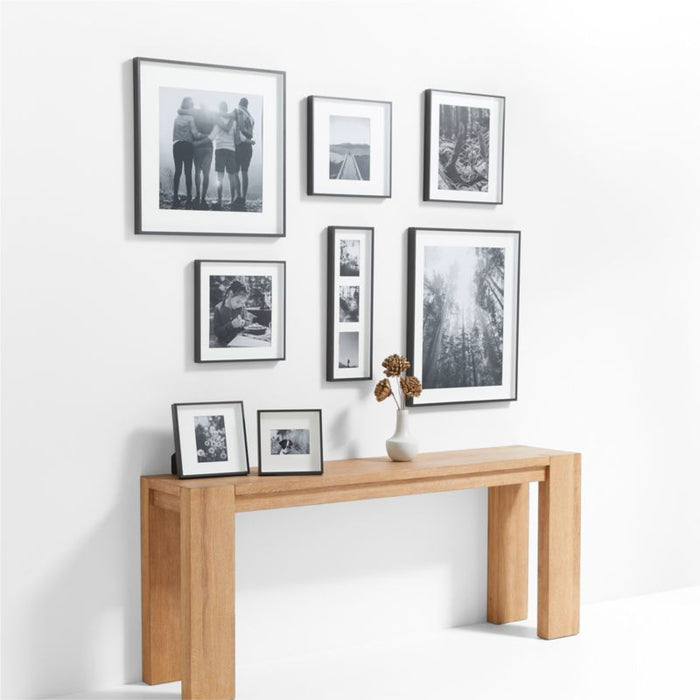 Brushed Black 18x24 Wall Picture Frame