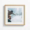 Brushed Brass 11x11 Wall Picture Frame