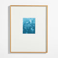 Brushed Brass Metal Picture Frame with White Mat 8x10