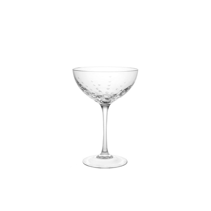 Bubbles Crystal Champagne Saucer