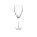 Bubbles Crystal White Wine Glass