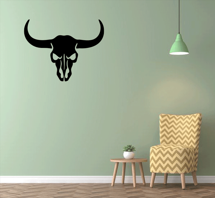 Bull Skull - Metal Wall Art