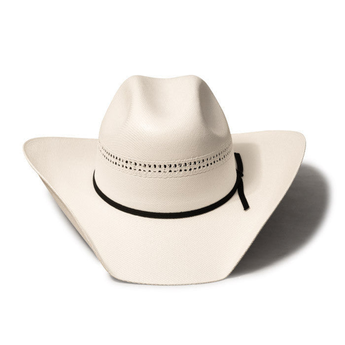 Bullhide Hats by Montecarlo - 10X White Gold Straw Cattleman Cowboy Hat (Front)