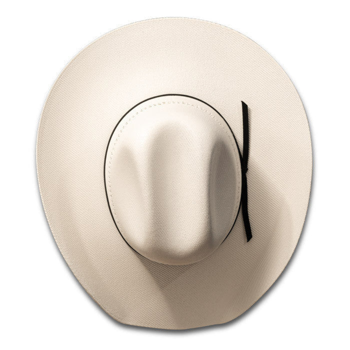 Bullhide Hats by Montecarlo - 10X White Gold Straw Cattleman Cowboy Hat (Top