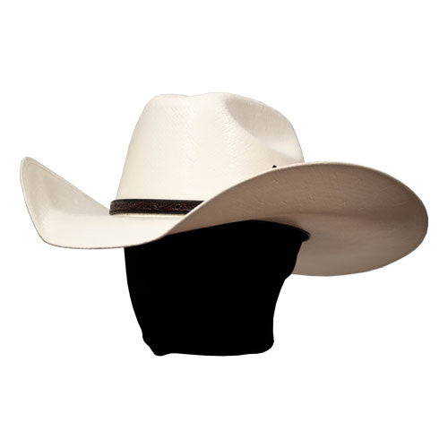Bullhide Hats by Montecarlo - 20X "Full Clip" Straw Cattleman Cowboy Hat (Model Left)