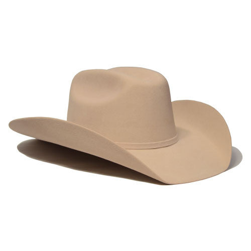 Bullhide Hats by Montecarlo - 8X "Legacy" Wool Felt Beige Cowboy Hat (Profile side)