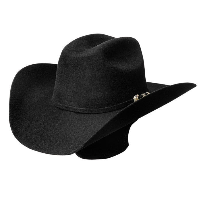 Bullhide Hats by Montecarlo - 8X "Legacy" Wool Felt Black Cowboy Hat (Mannequin Stock Image 1)