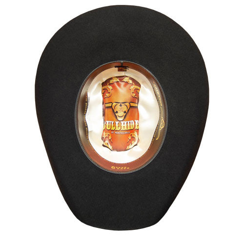 Bullhide Hats - True West Wool Felt Cattleman - Interior