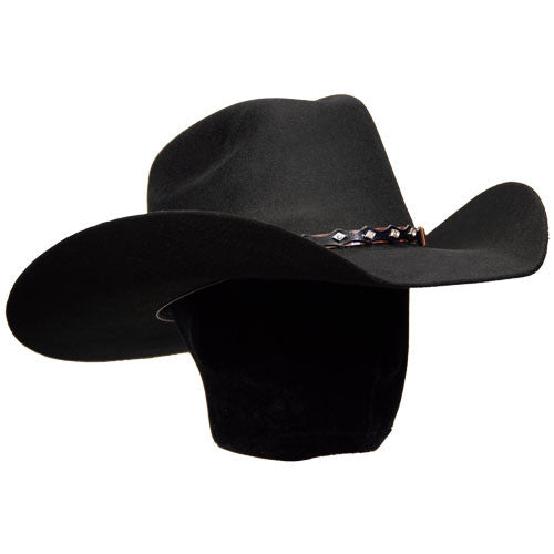Bullhide Hats - True West Wool Felt Cattleman - model style 2