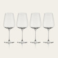 Cabernet glasses pro glassware by Fable Home, shown in a clear finish. – #clear