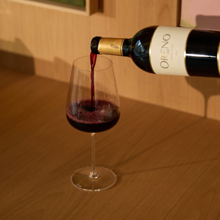 Cabernet glasses pro glassware by Fable Home, shown in a clear finish. – #clear
