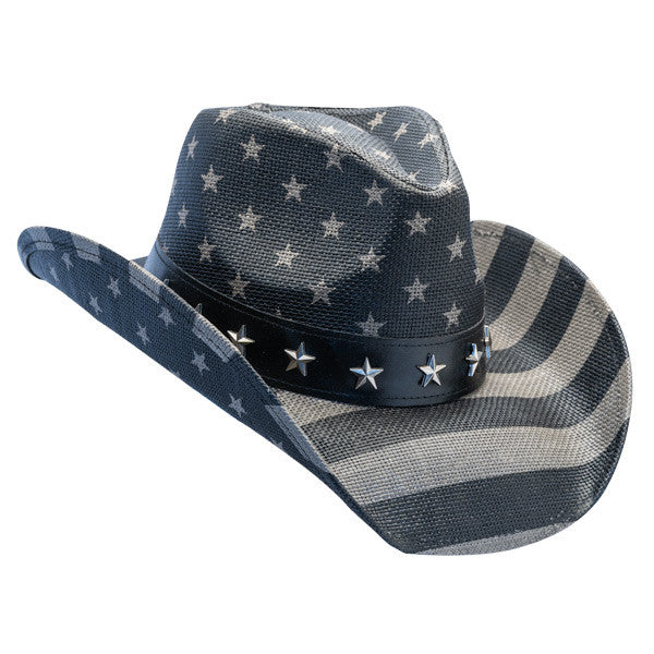 California Hat Company Freedom Star American Flag Hat - Opposite Side