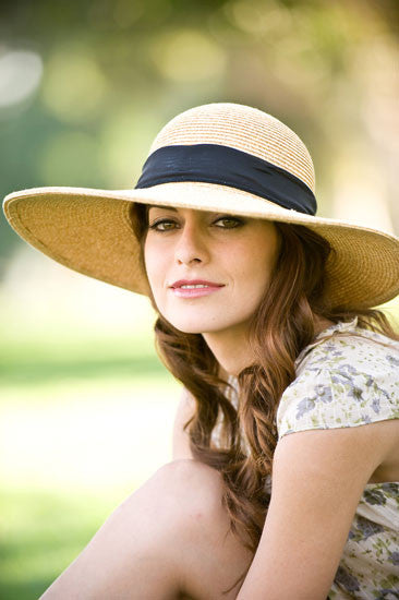 Model Wearing Toyo Visor Hat
