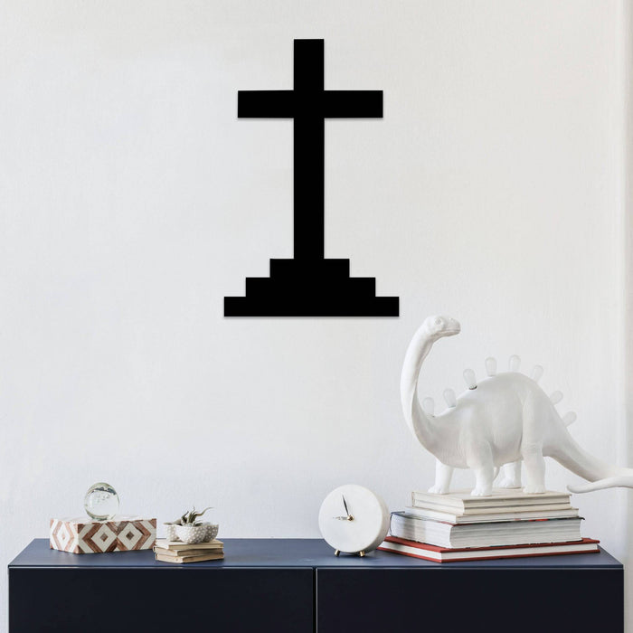 Calvary Cross - Metal Wall Art - MetalPlex