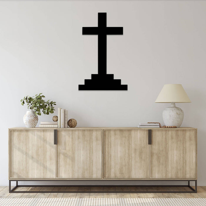 Calvary Cross - Metal Wall Art - MetalPlex