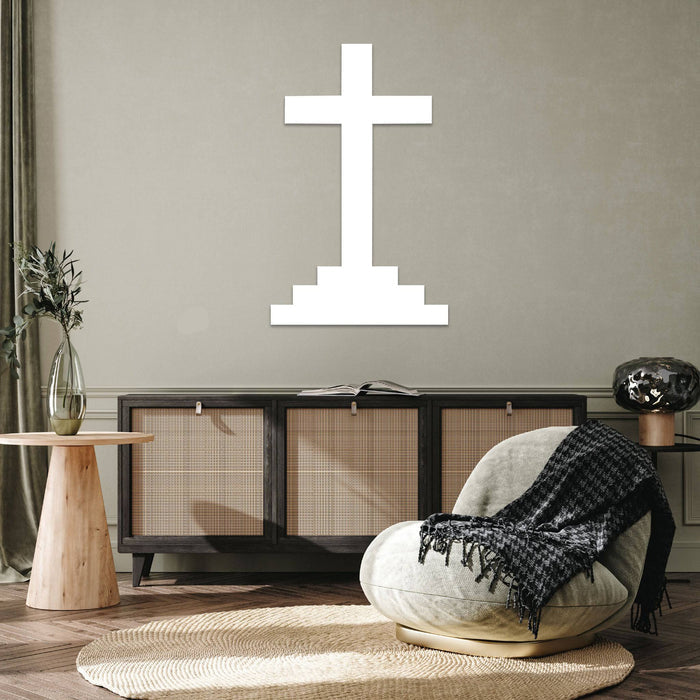 Calvary Cross - Metal Wall Art - MetalPlex
