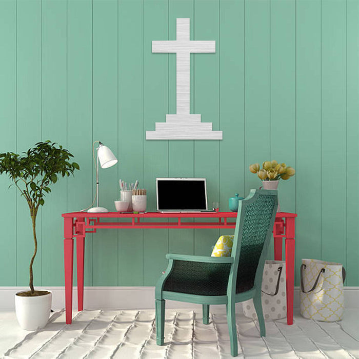 Calvary Cross - Metal Wall Art - MetalPlex