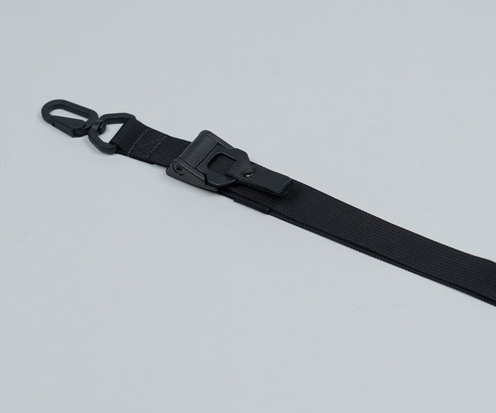 Black with black leather tab
