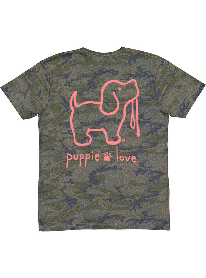 CAMO LOGO PUP, YOUTH SS PUPPIE LOVE
