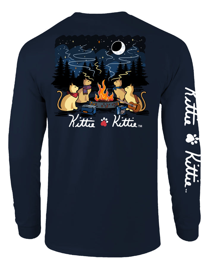 CAMPFIRE RINGS KITTIE, ADULT LS KITTIE KITTIE