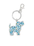 CAMPING PATTERN PUP KEY RING 2024 PUPPIE LOVE